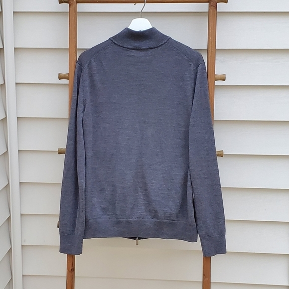 NEW! Saks Fifth Avenue Essential Wool Blend Cardigan - Picture 3 of 7